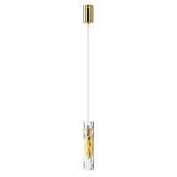 Подвесной светильник Crystal Lux Primavera SP1 Gold - цена и фото