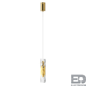 Подвесной светильник Crystal Lux Primavera SP1 Gold - цена и фото