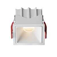 Встраиваемый светильник Maytoni Technical Alfa LED DL043-01-10W3K-SQ-W-1 - цена и фото