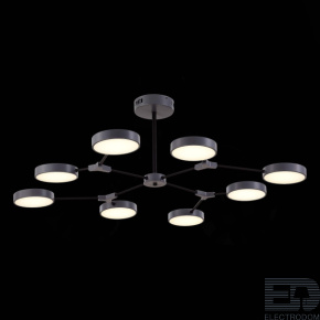 EVOLUCE SLE6003-702-08 Светильник потолочный Серый,Черный/Серый LED 8*10W - цена и фото