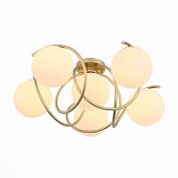 Sale SL711.202.06 Люстра потолочная Золотистый/Белый E27 6*60W - цена и фото