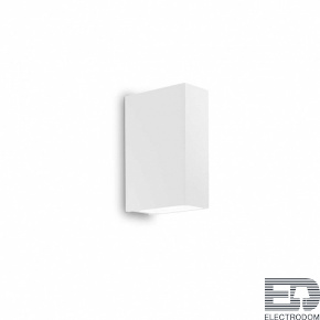 Уличный настенный светильник Ideal Lux TETRIS-2 AP2 BIANCO 269221 - цена и фото