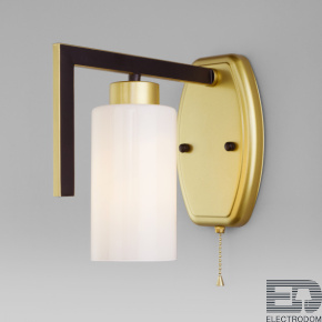 Настенный светильник в стиле лофт Eurosvet Palio 70126/1 черный - цена и фото