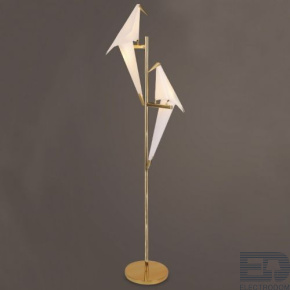 Торшер Origami Bird Floor two lamps ImperiumLoft - цена и фото