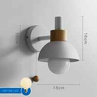 Бра FANTA WALL White ImperiumLoft - цена и фото