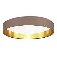 SLE300572-01 Светильник потолочный Никель/Темно-бежевый, Золотистый LED 1*50W 3000K/4000K/5000K - цена и фото