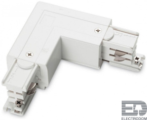 Коннектор L-образный правый Ideal Lux Link Trimless L-Connector Rig Wh On-Off 169736 - цена и фото