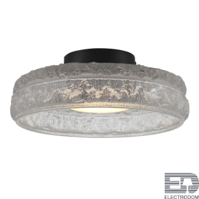 SL6143.402.01 Светильник потолочный ST-Luce черный/прозрачный LED 1*15W 4000K - цена и фото