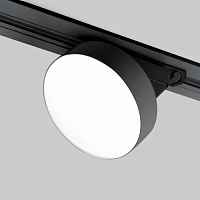 Трековый светодиодный светильник для однофазного шинопровода Pila Черный 12W 4200K 85078/01 - цена и фото