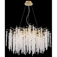 Люстра подвесная Wertmark WE185.12.303 DACIANA G9 12*40 Вт матовое золото - цена и фото