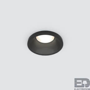Elektrostandard 15269/LED / Светильник встраиваемый 3W BK черный - цена и фото