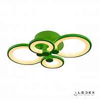 Потолочная люстра iLedex Ring A001/4 Зеленый - цена и фото Потолочная люстра iLedex Ring A001/4 Зеленый - цена и фото