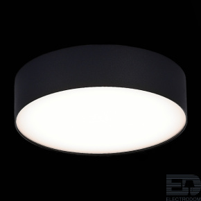 ST LUCE ST606.442.27 Светильник потолочный Черный LED 1*27W 4000K 2 340Lm Ra&gt;85 120° IP20 D220xH55 185-265V - цена и фото