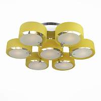 Sale SL483.092.07 Люстра потолочная Хром/Желтый E27 7*60W - цена и фото