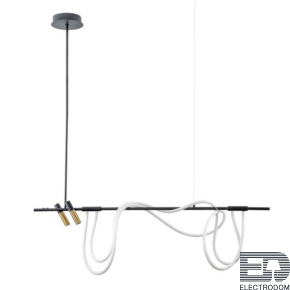 Подвесная светодиодная люстра Arte Lamp Klimt A2850SP-45BK - цена и фото