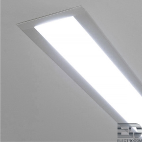 Встраиваемый светодиодный светильник Elektrostandart 100-300-53 матовый черный - цена и фото