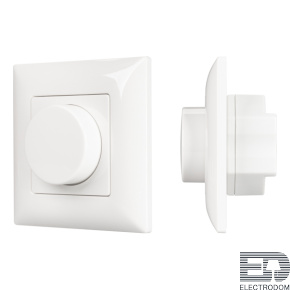 Панель SMART-P14-DIM-P-IN White (230V, 1.5A, 0/1-10V, Rotary, 2.4G) Arlight - цена и фото