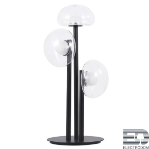 Настольная лампа Crystal Lux Bosque LG3 Black/Transparent - цена и фото