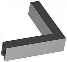 Соединитель угловой Ideal Lux Fluo Corner Blinded Al 191478 - цена и фото Соединитель угловой Ideal Lux Fluo Corner Blinded Al 191478 - цена и фото
