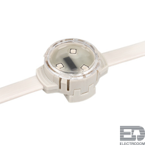 Модуль управляемый SOLEX-SPI-3535-3-12V RGB 120deg (D30x16mm, 0.75W, IP67) Arlight 029240 - цена и фото