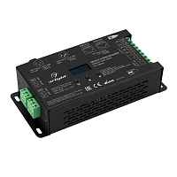 Декодер SMART-K55-DMX (12-24V, 5x6A, XLR3) Arlight - цена и фото Декодер SMART-K55-DMX (12-24V, 5x6A, XLR3) Arlight - цена и фото