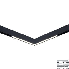 ST800.409.20 Магнитный трековый светильник Черный LED 1*20W 2700K-6500K 950Lm Ra90 120° IP20 L321xW3 - цена и фото