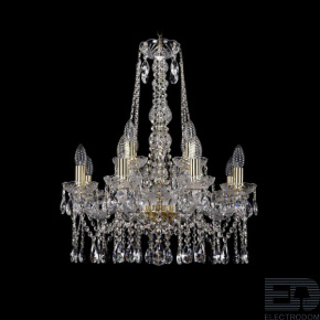 Подвесная люстра Bohemia Ivele 1413/8+4/200/h-66 G - цена и фото