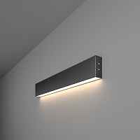 Настенный светодиодный светильник Elektrostandart 101-100-30-53 4200К черная шагрень - цена и фото