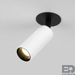 Diffe светильник встраиваемый белый/черный 8W 4200K (25039/LED) 25039/LED - цена и фото