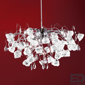 Люстра подвесная Eletto Rosa EL325P15.1 Хром - цена и фото