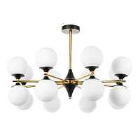 Потолочная люстра Arte Lamp Mimosa A3649PL-16PB - цена и фото Потолочная люстра Arte Lamp Mimosa A3649PL-16PB - цена и фото