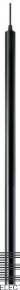 Подвесной светодиодный светильник Ideal Lux Ultrathin D040 Round Nero 156699 - цена и фото