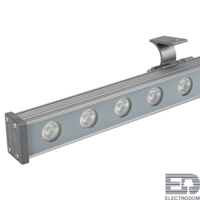 Светодиодный прожектор AR-LINE-1000M-24W-24V RGB (Grey, 30 deg, DMX512) Arlight 023624 - цена и фото