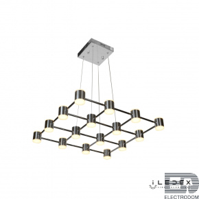 Подвесной светилиник iLedex Vibe FS-028-D16 3000K Серебристый - цена и фото