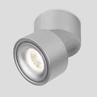 Накладной потолочный светодиодный светильник DLR031 15W 4200K 3100 серебро матовый - цена и фото