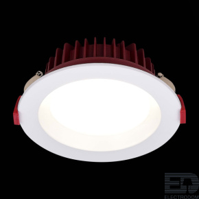 ST LUCE ST752.538.18 Св-к встр. Белый LED 1*18W 3000K 1 440Lm Ra80 100° IP44 D140xH52 100-240VV - цена и фото