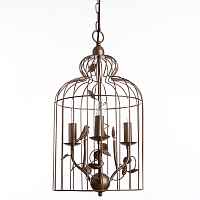 Подвесной светильник Arte Lamp gabbia A1865SP-3BG