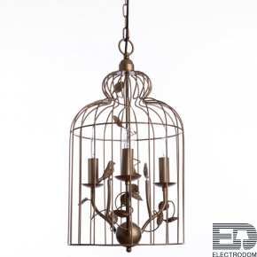 Подвесной светильник Arte Lamp gabbia A1865SP-3BG - цена и фото