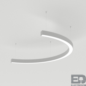 Светильник подвесной SP-LINE-HANG-ARC-C3535-D800-34W Warm3000 (WHITE, 230V) (Arlight, Металл) - цена и фото