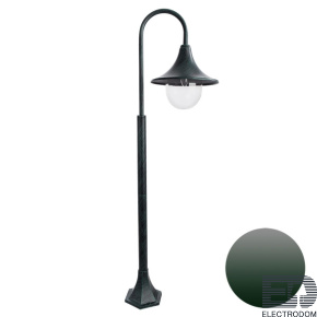 Уличный светодиодный светильник Arte Lamp Malaga A1086PA-1BGB - цена и фото