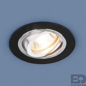 Встраиваемый светильник Elektrostandart 1061/1 MR16 BK черный - цена и фото