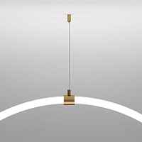 Elektrostandard Подвесной трос для круглого гибкого неона Full light латунь (2м) (FL 2830) - цена и фото