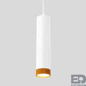 Подвесной светодиодный светильник Elektrostandart 50164/1 LED белый/золото - цена и фото