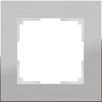 Werkel Рамка на 1 пост (алюминий, Aluminium) / W0011706 Werkel Рамка на 1 пост (алюминий, Aluminium) / W0011706