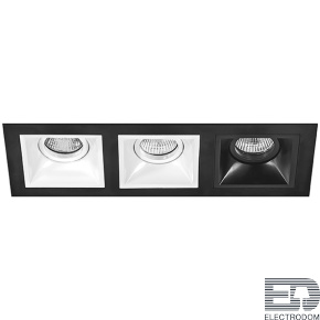 Комплект из светильников и рамки Lightstar Domino D537060607 - цена и фото