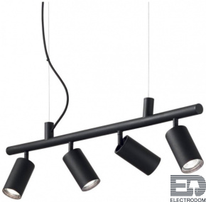 Подвесная люстра Ideal Lux Dynamite SP4 Nero 231341 - цена и фото