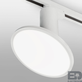 Трековый светодиодный светильник Elektrostandard Brain Белый 12W 4200K (LTB50) однофазный - цена и фото