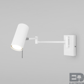 Eurosvet Настенный светильник с поворотным плафоном 20166/1 белый - цена и фото