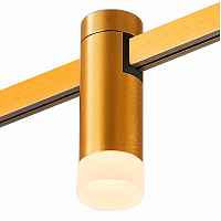 ST812.246.03 Магнитный трековый светильник FARM Золотистый LED 1*3W 4000K 93Lm Ra90 120 IP20 D29xH9 - цена и фото