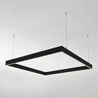 Светильник ALT-LINEAIR-QUADRAT-FLAT-UPDOWN-DIM-1375-170W Day4000 (BK, 100 deg, 230V) Arlight - цена и фото